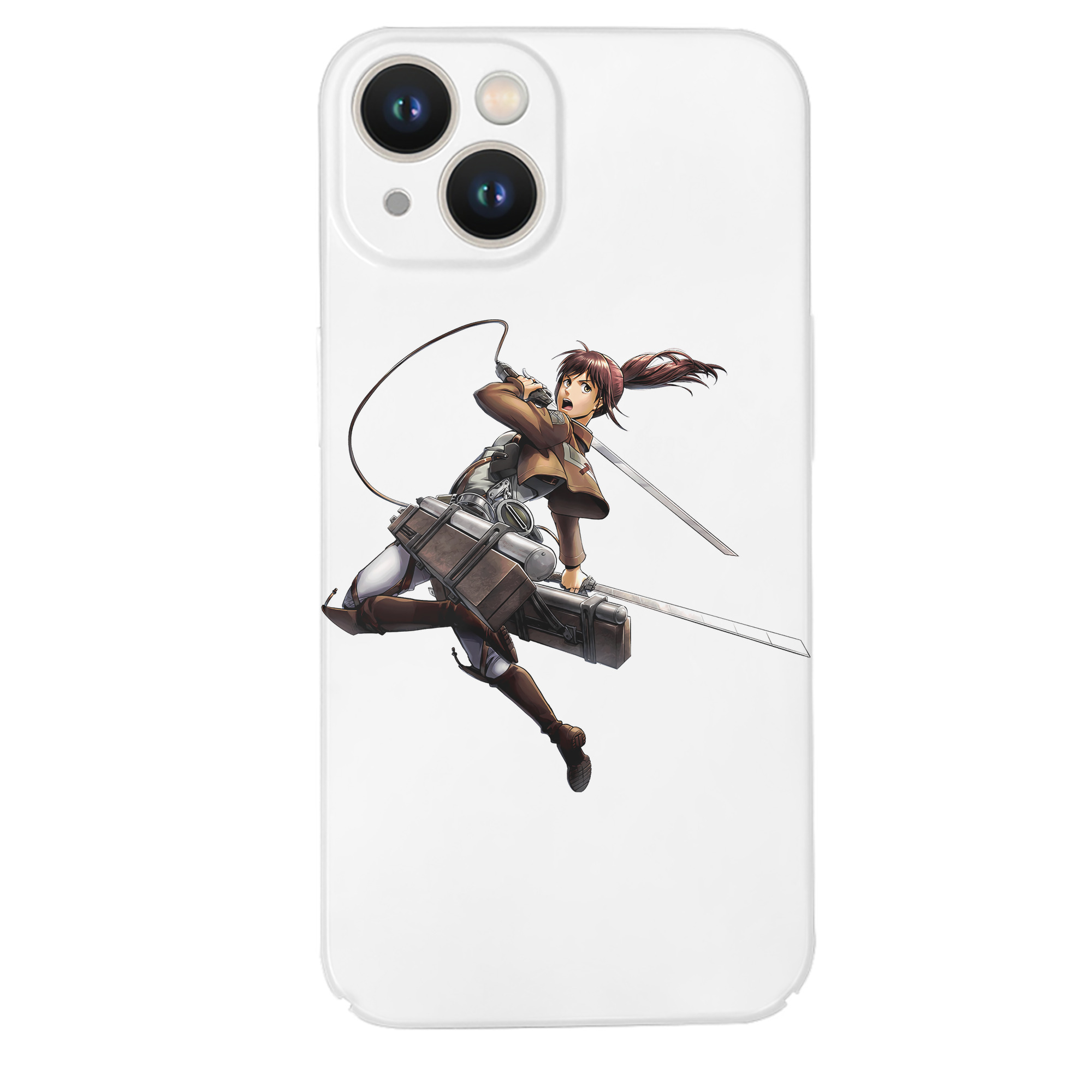 （画像用） 進撃の巨人 サシャ·ブラウス Attack on Titan Sasha Blaus 【iPhone 14シリーズ対応】ハードケース